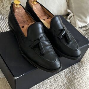 Black Tassel Loafers